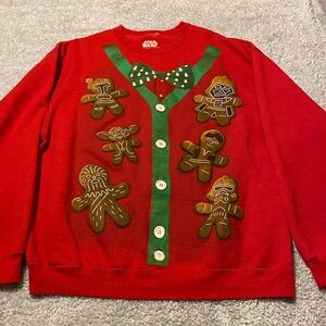 Star Wars Christmas sweatshirt. Size XL